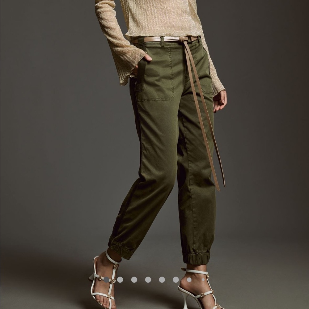 NWT Anthropologie Ritchie slim jogger pants. Size 12